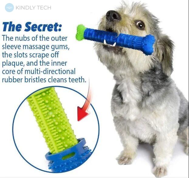 Самоочищається Зубна щітка для собак Сhewbrush