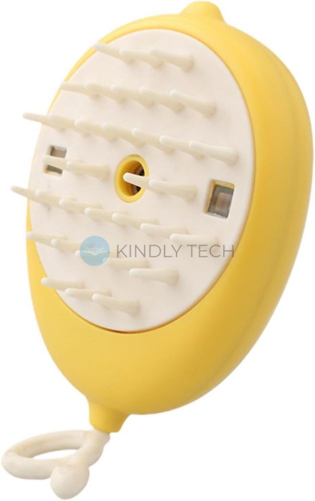 Паровая щетка для шерсти с фонариком, от USB, Pet comb