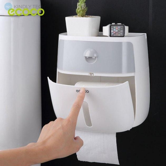 Держатель для туалетной бумаги, бумажных полотенец Towel Holder Серый