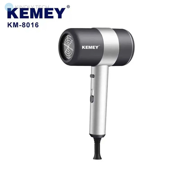 Фен для волос компактный KEMEI KM-8016
