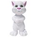 Говорящий кот Talking Tom Cat - повторюшка( разные голоса) 20 см, White