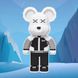 Конструктор Magic Blocks в виде мишки Bearbrick Black and White 50см 4300 деталей