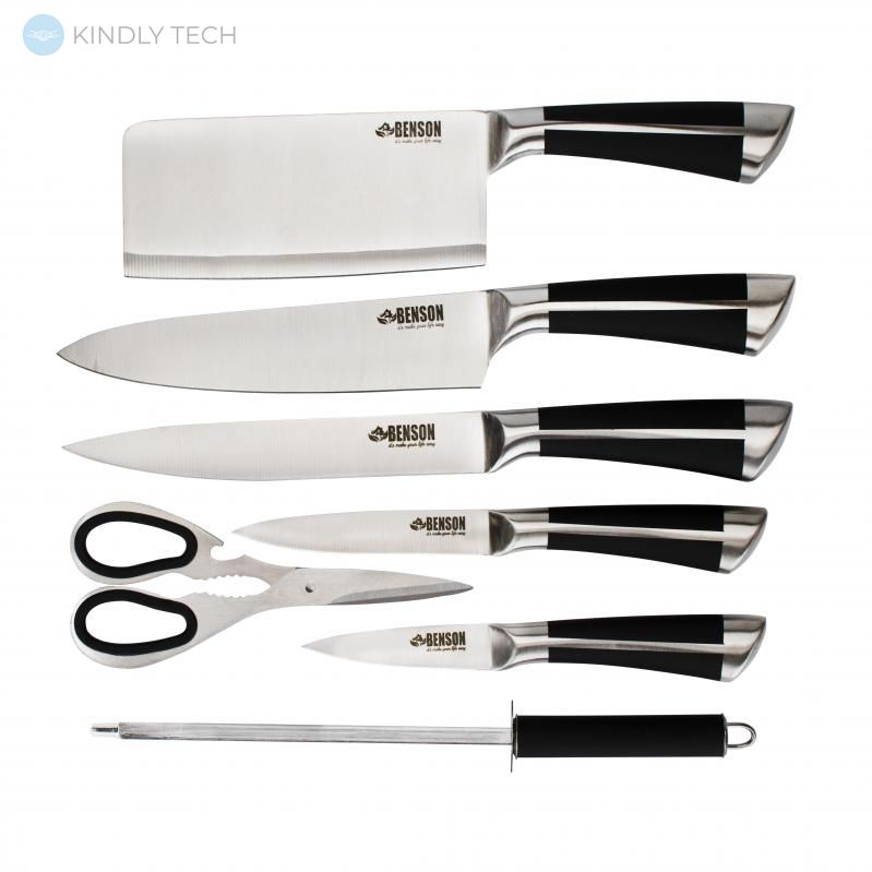 Набор ножей BENSON 8 предметов (BN-401)