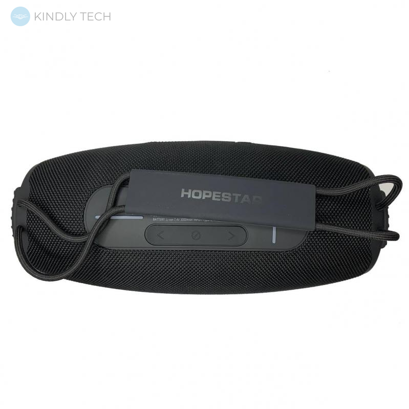 Портативна Bluetooth колонка з мікрофоном Hopestar H51 55 Вт, Black