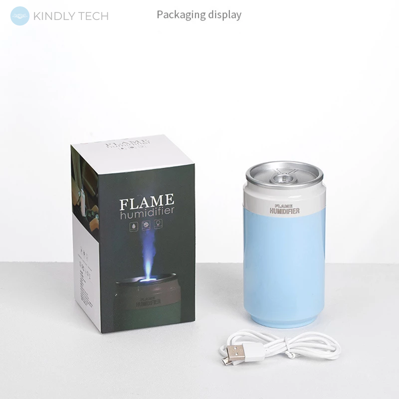 Зволожувач повітря "жерстяна банка" Elite Flame Humidifier, В асортименті