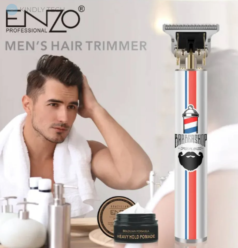 Беспроводной металлический триммер для волос ENZO EN-1915