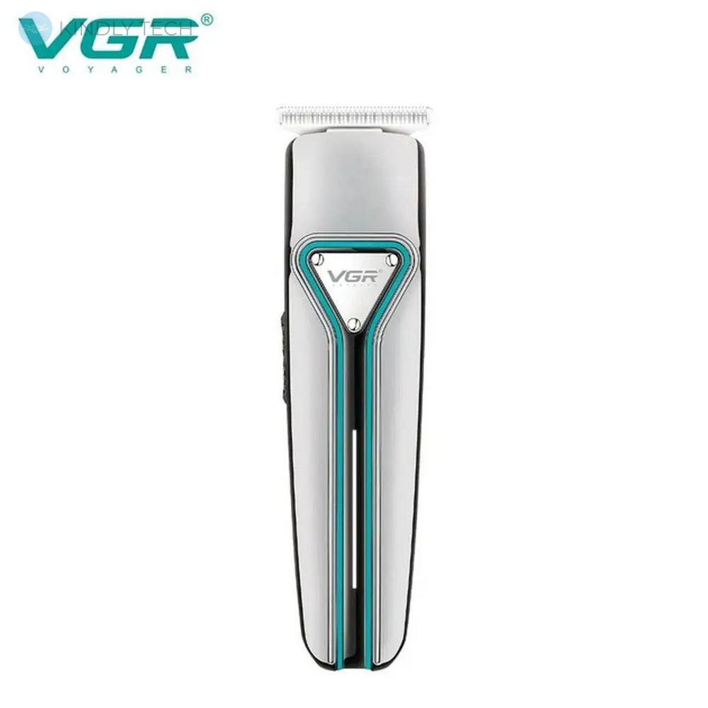 Машинка для стрижки волосся та бороди VGR V-008 з 3 насадками.