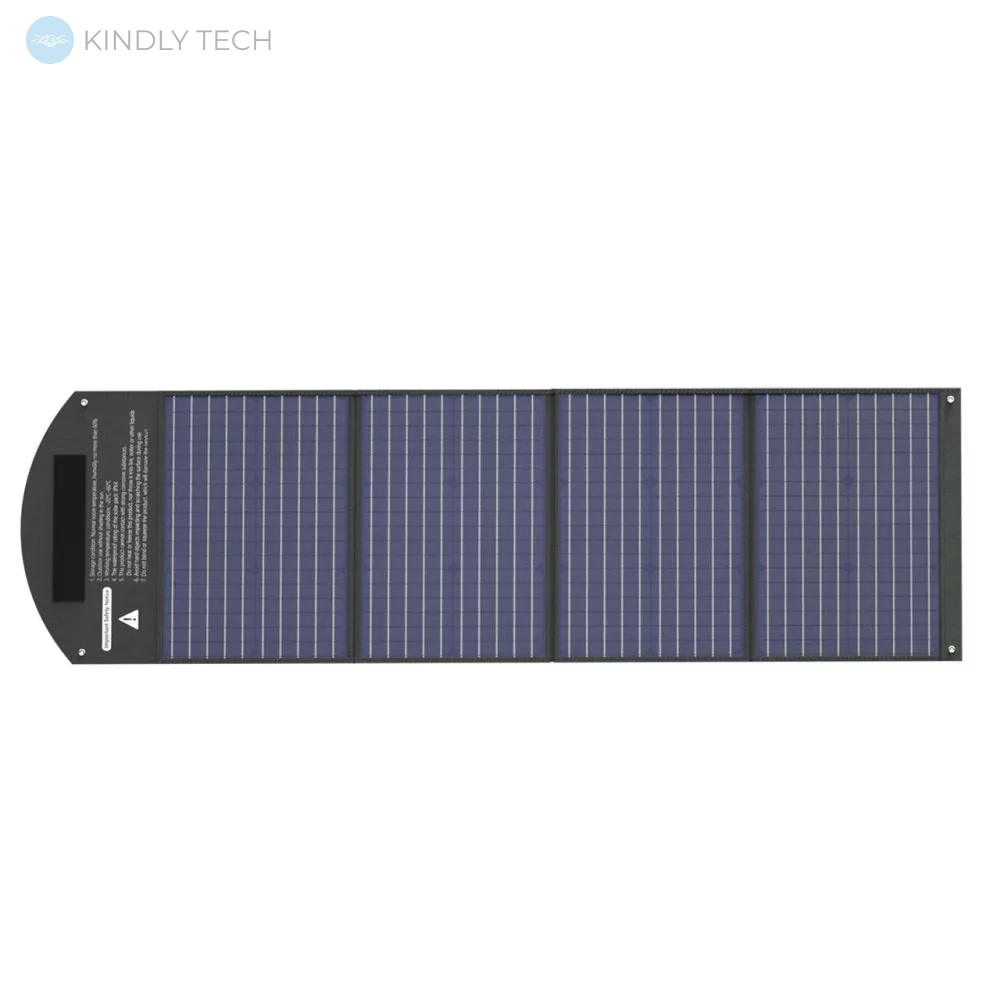 Солнечная панель 100W Veron Solar Panel IPX4, Солнечное зарядное устройство