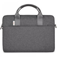 Сумка для ноутбука Чехол для ноутбуков Дипломат 15.6" — WiWU Minimalist Pro Laptop bag — Gray