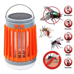 Лампа USB фонарик с ловушкой от комаров 3 в 1 с влагозащитой, Оранжевый