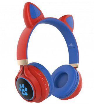 Наушники Bluetooth TUCCI T23 LED &mdash; Red