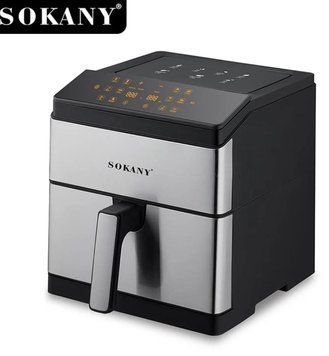 Аерофритюрниця SOKANY SK-10044 з регулюванням температури та захистом від перегріву, 9,5 л