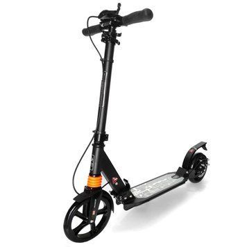 Міський двоколісний самокат Scooter 001P, Чорний