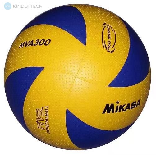 Волейбольний м'яч Mikasa Yellow-Blue