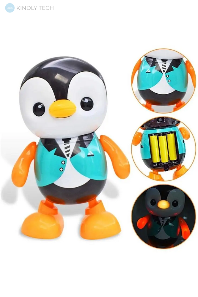 Интерактивная игрушка музыкальный пингвин танцор Swinging Penguins