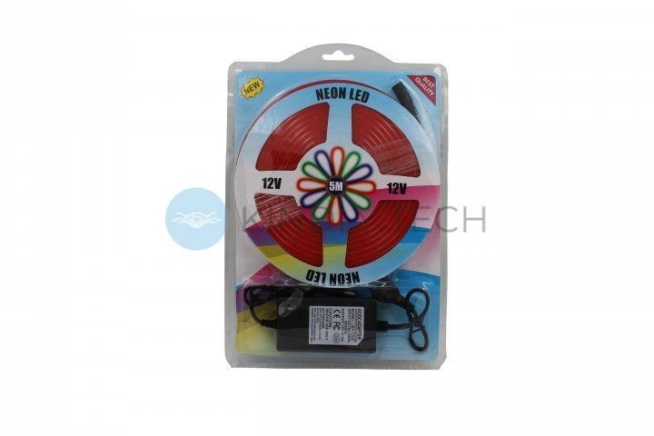 Светодиодная лента силиконовая LED NEON 12V-220V 5м, Red