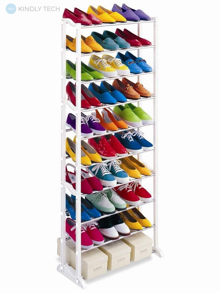 Полиця для взуття органайзер Amazing Shoe Rack 10 полиць