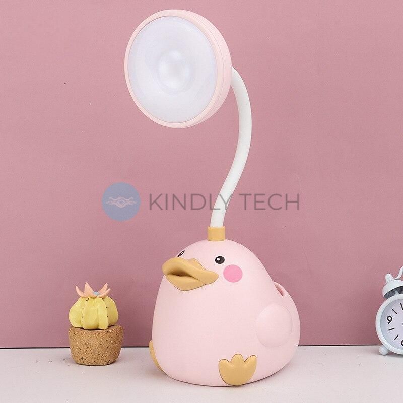 Дитяча настільна лампа Качка Duck LED Desk мікс