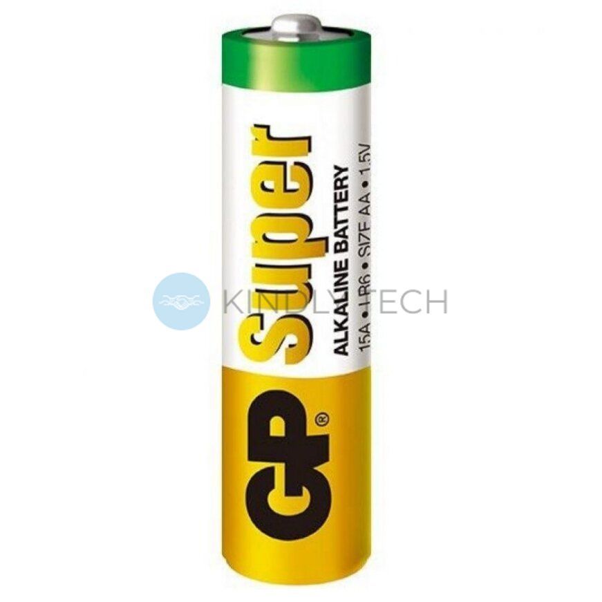 Батарейки пальчиковые (4 шт.) GP 1,5A-S2 Super Alkaline LR6, AA