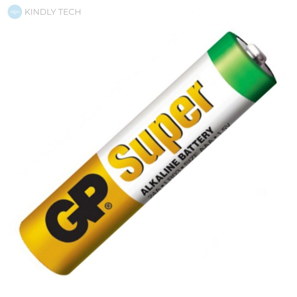 Батарейки пальчикові (4 шт.) GP 1,5A-S2 Super Alkaline LR6, AA