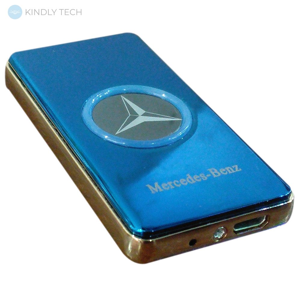 USB зажигалка Merсedes Синяя