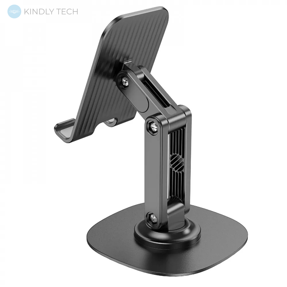 Держатель для телефона Holder — Hoco HD6 Winner dual-axis rotating desktop stand — black