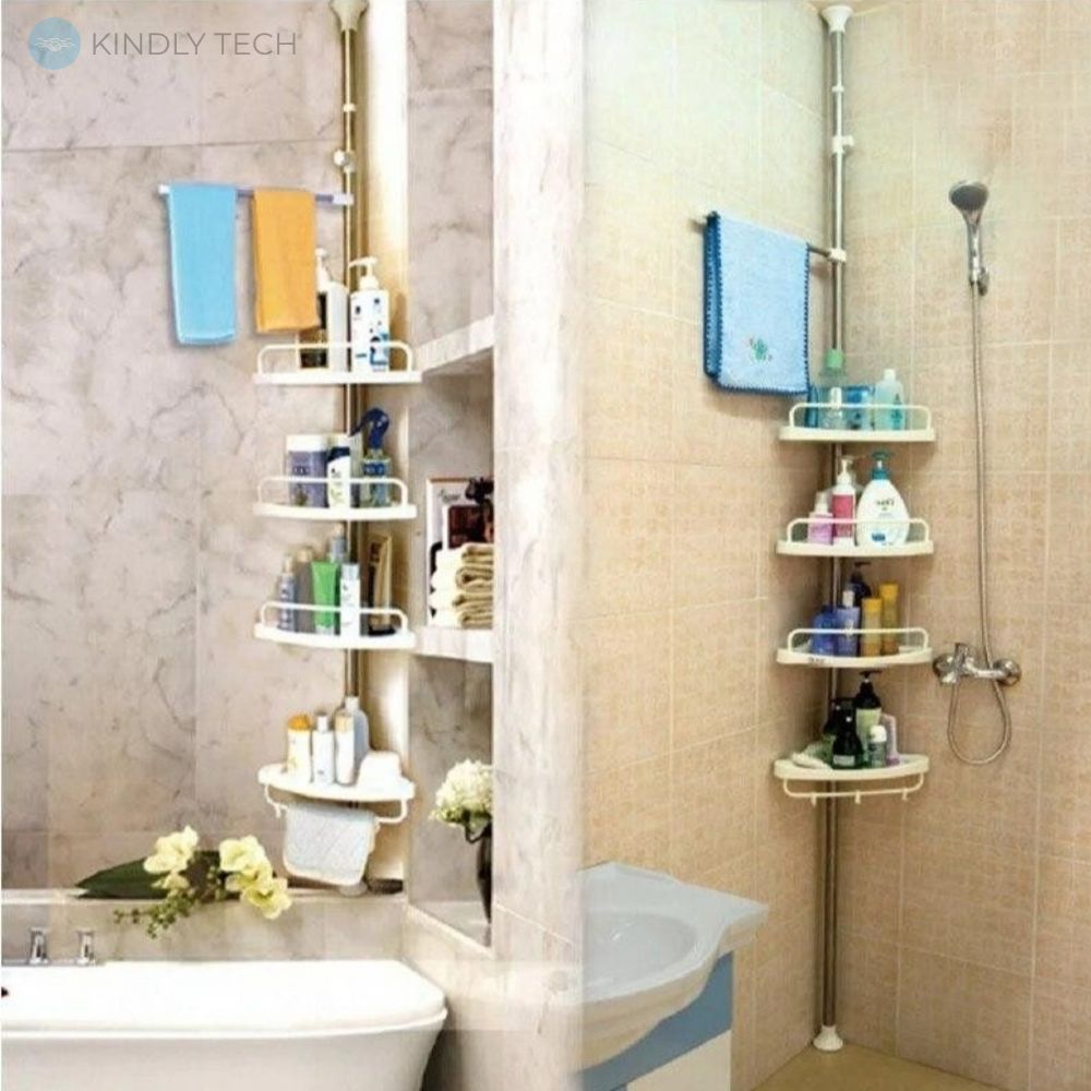 Кутова полиця для ванної Multi Corner Shelf GY-188