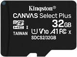 Карта пам'яті 32GB microSDHC Kingston Canvas Select Plus Class 10 + SD-adapter