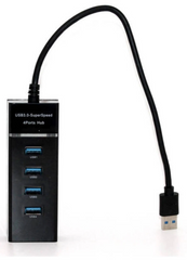 Хаб разветвитель на 4 USB 3,0 с LED-подсветкой P-303 USB Hub для компьютера