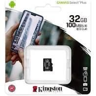 Карта памяти 32GB microSDHC Kingston Canvas Select Plus Class 10 + SD-adapter