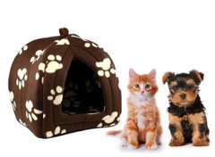 Мягкий флисовый домик Pet Hut для собак и кошек в ассортименте