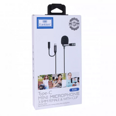Мікрофон для телефону USB C — Earldom ET-E39