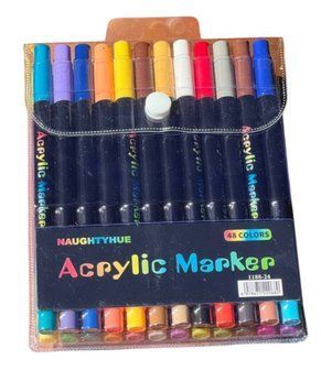 Акварельные маркеры Acrylic marker на 48 шт 1188-12