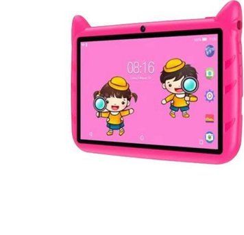 Планшет Smart Cool Kids C12 для дітей 8 ГБ ОЗП | 256 ГБ ПЗП, 7-дюймовий дисплей, Android рожевий