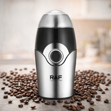 Кофемолка электрическая RAF R.7124, из нержавеющей стали 200W