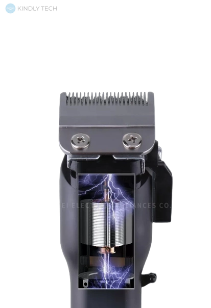 Машинка для стрижки волос и бороды аккумуляторная беспроводная Kemei LFJ KM-2616