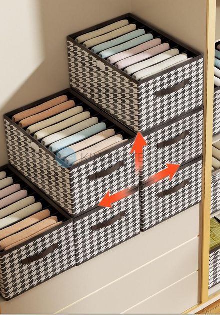 Практичний органайзер для одягу Storage Box XL-1049 17&times;24&times;30 см