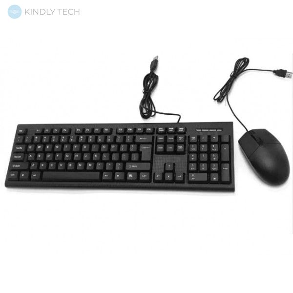 Комплект Клавиатура + мышка проводные CMK-858