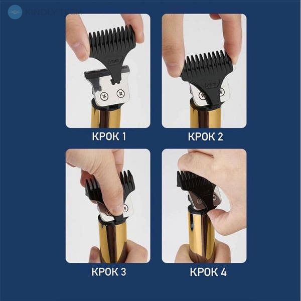 Професійна машинка для стрижки волосся DSP 90375 для вусів і бороди окантовочна, в асортименті