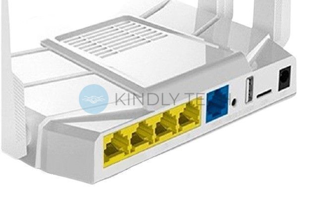Wi-Fi роутер XPRO WE2426-B гігабітний 2.4GHz/5.8GHz 1200Mbps