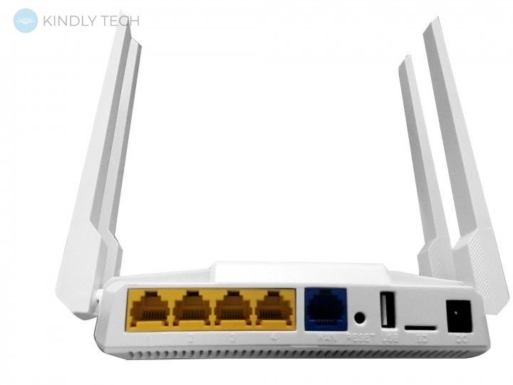 Wi-Fi роутер XPRO WE2426-B гігабітний 2.4GHz/5.8GHz 1200Mbps