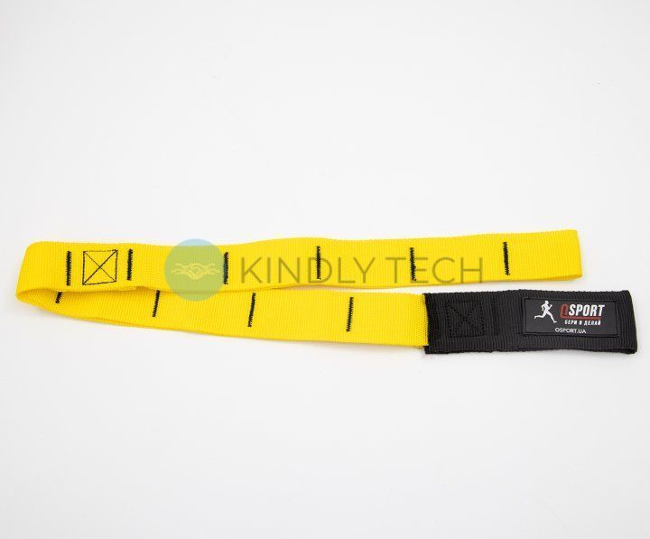 Тренувальні петлі TRX для кроссфіту та функціонального тренінгу Strap Training, Чорно-жовтий