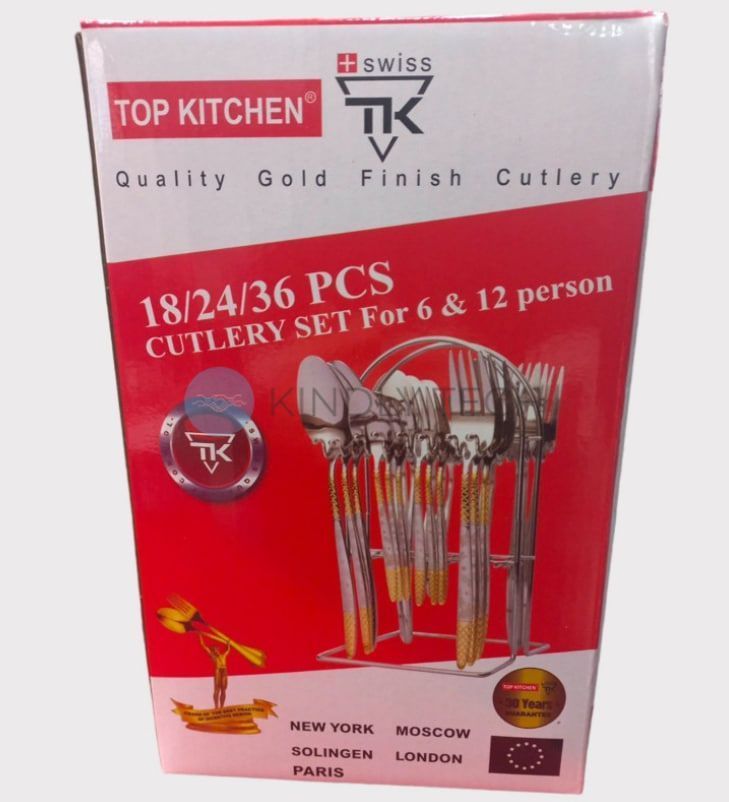 Набор столовых приборов на подставке Top Kitchen D 24 предмета