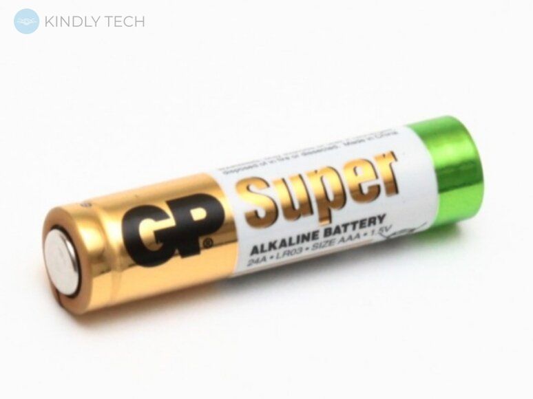 Батарейка міні-пальчикова GP 1,5A-S2 Super Alkaline LR3, AAА