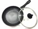 Сковорода з кришкою з антипригарним мармуровим покриттям Benson BN-569 26 х 52. см