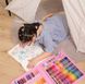 Дитячий набір художника для творчості у валізі 86 предметів, Pink