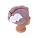 Комплект банний з мікрофібри "Крила" чалма з халатом, Пурпур