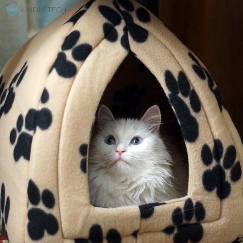 Мягкий флисовый домик Pet Hut для собак и кошек в ассортименте