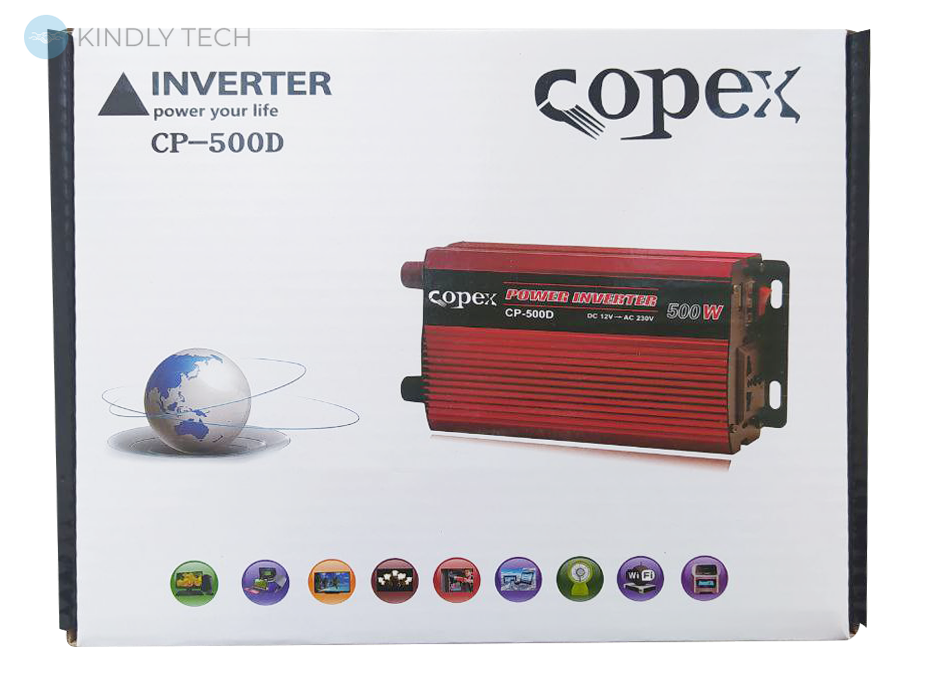 Инвертор Copex CP-500D 12v220