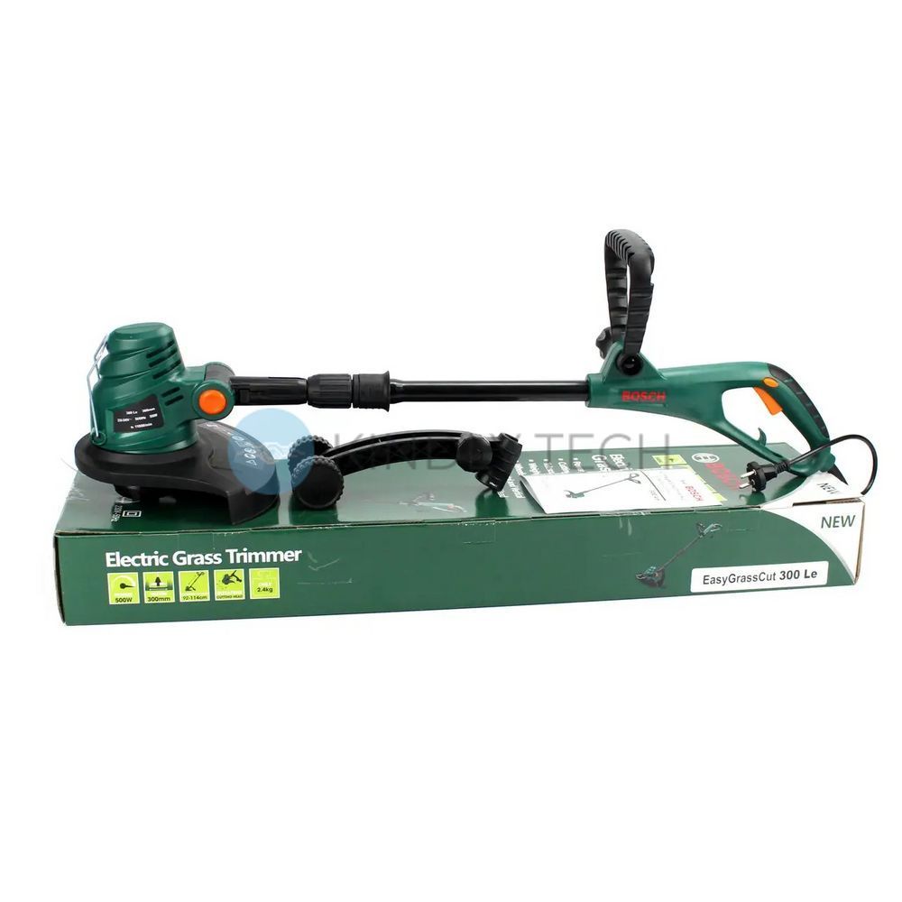 Електричний триммер для косіння трави Bosch EasyGrassCut-300-Le, 500 Вт